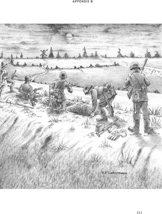 Combat patrol on the Island in Holland