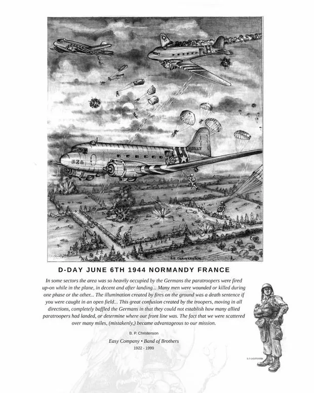 D-Day print